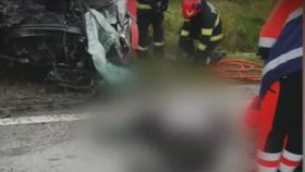 VIDEO Tragedie pe DN1C. Doi studenți din Maramureș și-au pierdut viața într-un accident cumplit